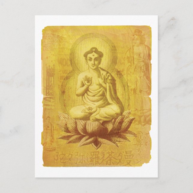 Hindu Buddha Postcard (Front)