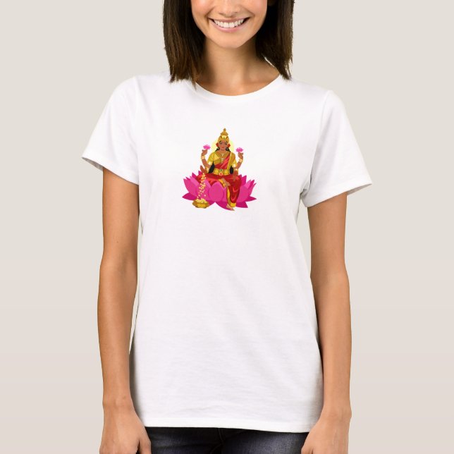 Hindu Deity Goddess T-Shirt (Front)