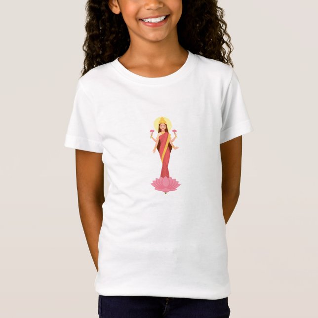Hindu Deity Goddess T-Shirt (Front)