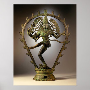 Hindu Deity Shiva Tamil the Destroyer Transformer Poster