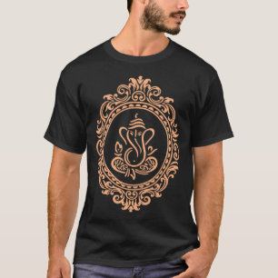 Hindu Elephant God Lord Ganesha Elephant Face Yogi T-Shirt