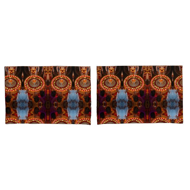 Hindu Festival Pillowcase (Front-Set)