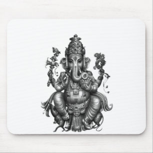Hindu Ganesh Mouse Pad