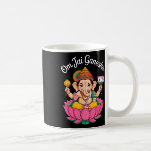 Hindu Ganesha Puja Elephant God India Meditation Y Coffee Mug