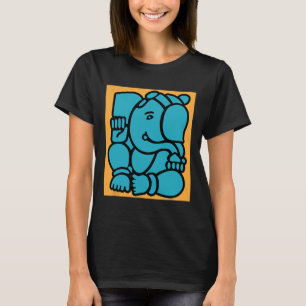 Hindu Ganesha Puja Elephant God Yoga Meditation Mi T-Shirt