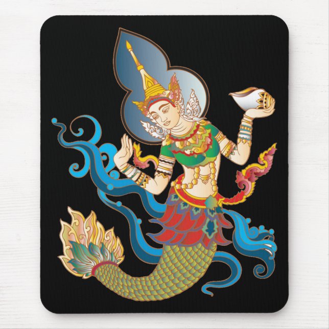 Hindu Goddess Mousepad (Front)