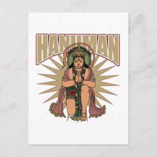 Hindu Hanuman Postcard