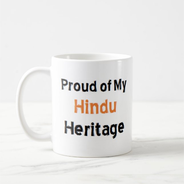 hindu heritage coffee mug (Left)