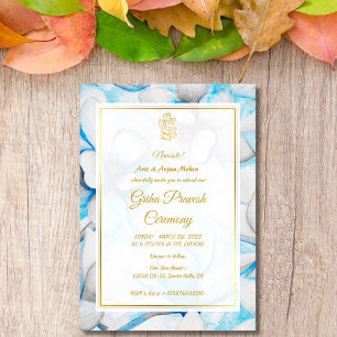 Hindu House Warming Griha Pravesh Invitation