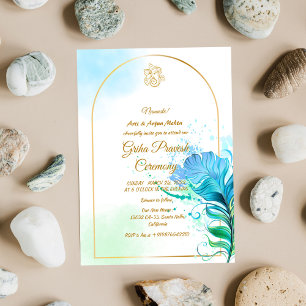 Hindu House Warming Griha Pravesh Invitation