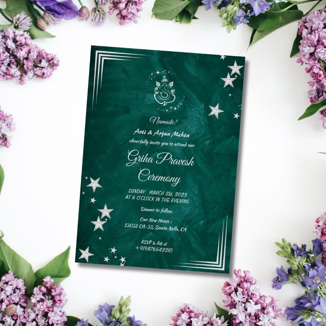 Hindu House Warming Griha Pravesh Invitation (Creator Uploaded)