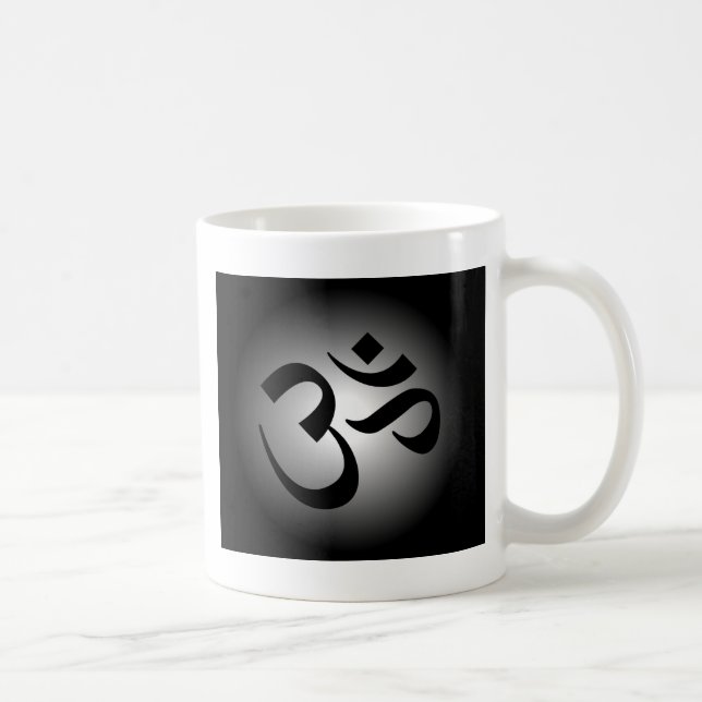 Hindu OM - Meditation Symbol Coffee Mug (Right)