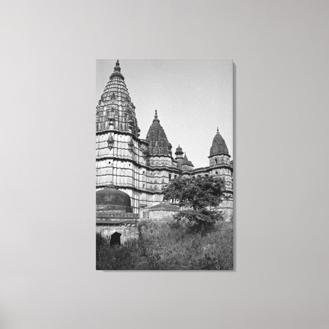 Hindu Temple Canvas Print (Front)