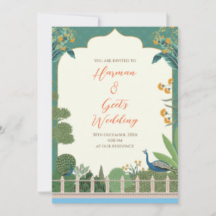 Hindu Wedding card Digital Indian Wedding invite