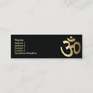 Hinduism - Skinny Mini Business Card