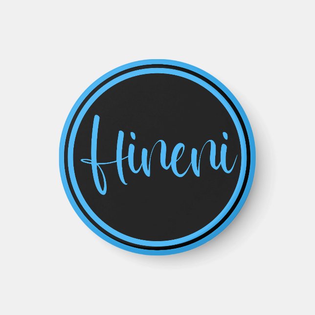 Hineni - Here I Am Magnet (Front)