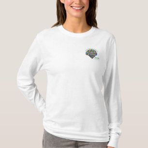 Hineni Learning Centre Women's Long-Sleeve White T-Shirt