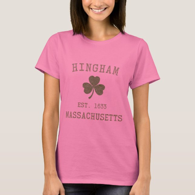 Hingham MA Long Sleeve Shirt (Front)