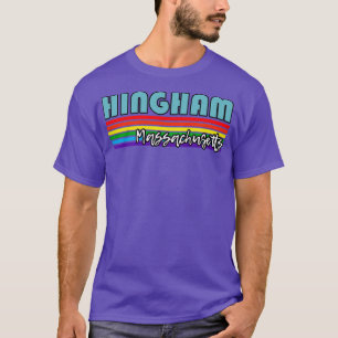 Hingham Massachusetts Pride Hingham LGBT Gift LGB T-Shirt
