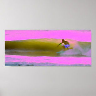 Hink on Pink Poster