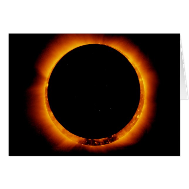 Hinode Observes an Annual Solar Eclipse (Front Horizontal)