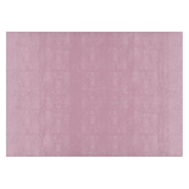 Hint of Cherry Pink Solid Colour Pastel Shade Cutting Board (Front)