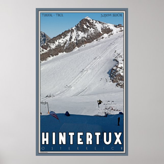 Hintertux Big Air Poster (Front)