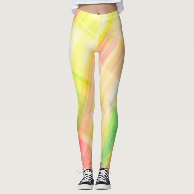 Hints of Melon Leggings (Front)