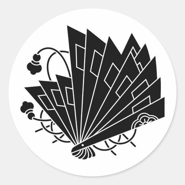 Hioogicho Classic Round Sticker (Front)