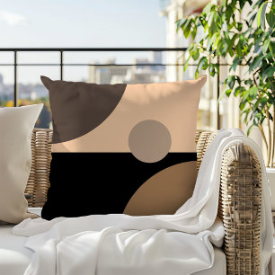 Hip Abstract Geometric Circles Art Pattern Cushion