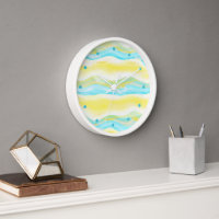 Hip Artistic Abstract Retro Cool Wave Art Pattern