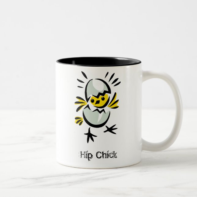 Hip Chick Mug (Right)
