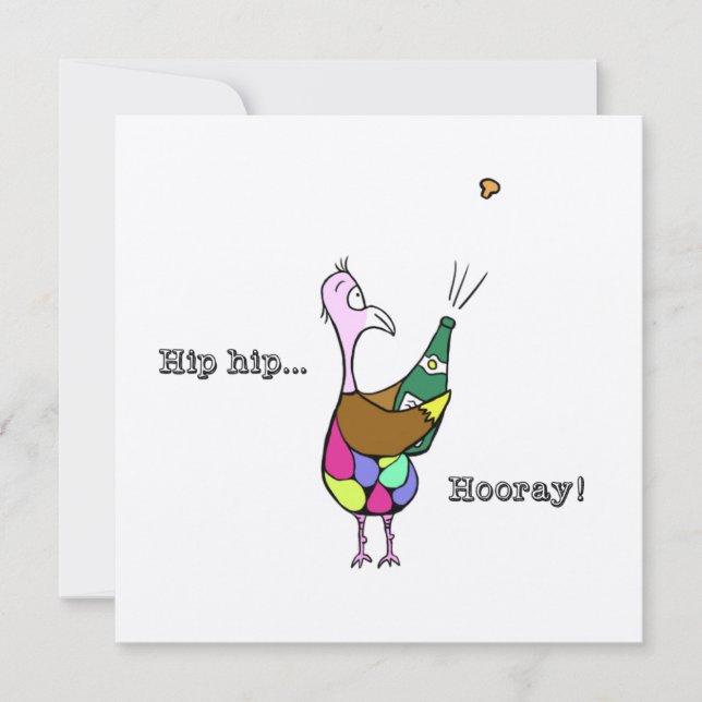 Hip Hip ... Hooray! Card (Front)