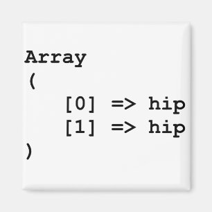 Hip Hip Hooray Programming Array Magnet
