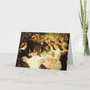 Hip Hip Hurrah! Thank You Card