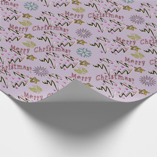 Hip Holidaze - Lavender Fog Wrapping Paper