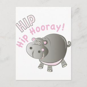 Hip Hooray Postcard