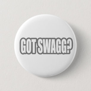 HIP HOP 6 CM ROUND BADGE