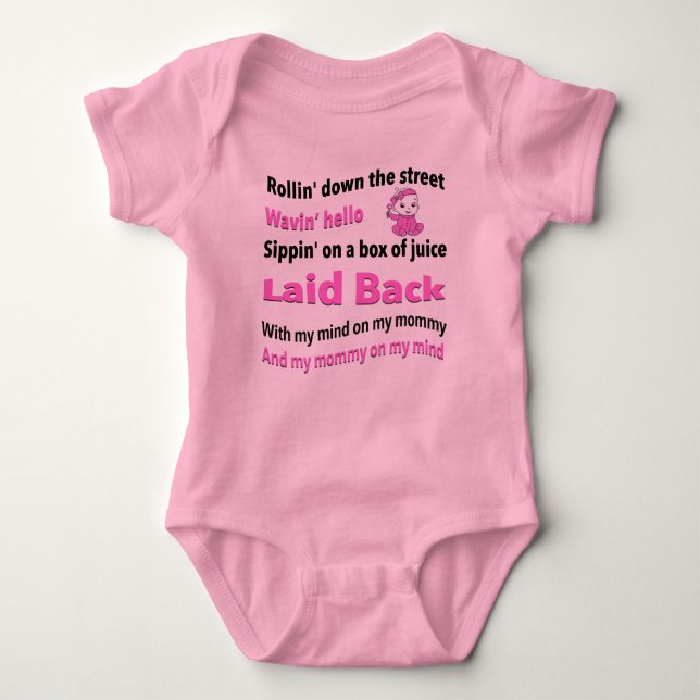 Hip Hop Baby Clothes Baby Bodysuit (Front)