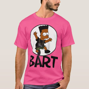 Hip Hop Bart Baseball Tee