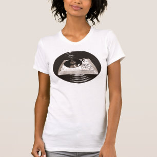 HIP HOP BEATS SKILL LYRICS ON TURNTABLE T-Shirt
