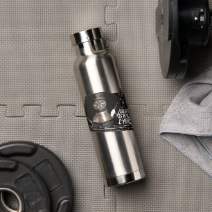 HIP HOP BEATS SKILL LYRICS RECORD PLAYER WATER BOTTLE