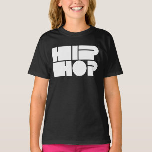 Hip Hop Block Typography T-Shirt