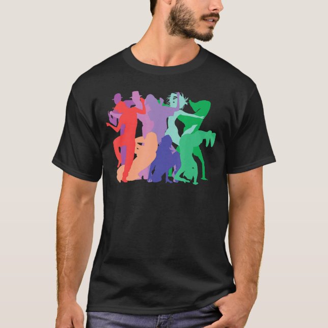 Hip Hop & Breakdance Style T-Shirt (Front)