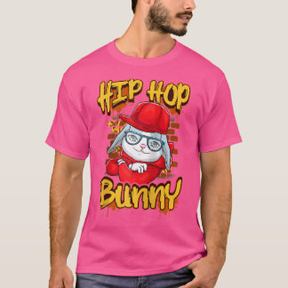 Hip Hop Bunny Easter Shirt For Toddler Boy 	 Baseb