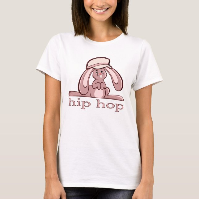 HIp Hop Bunny T-Shirt (Front)