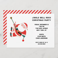 Hip Hop Christmas Holiday Party Invitations