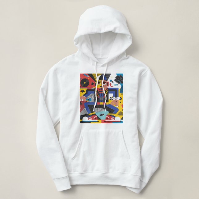 Hip hop culture hoodie (Design Front)