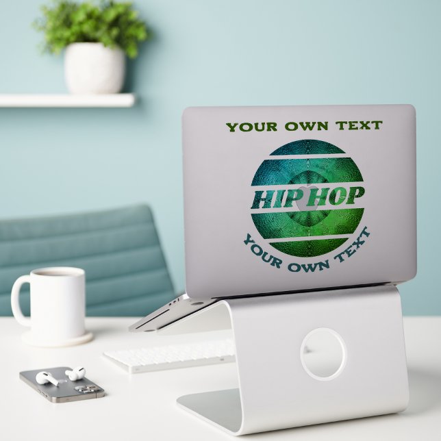 Hip hop Custom-Cut Vinyl Sticker (Creator Uploaded)