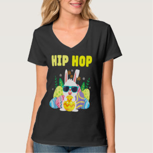 Hip Hop Cute Bunny For Easter Toddler Kids 1 T-Shirt